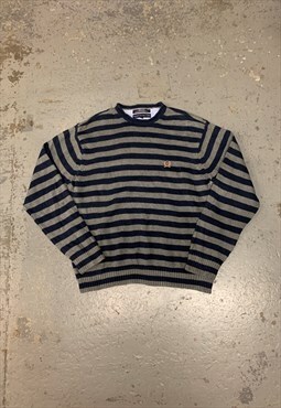 Tommy Hilfiger Knitted Jumper Striped Patterned Sweater