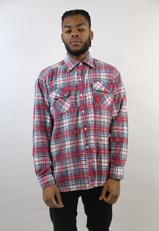 VINTAGE 90'S FLANNEL CHECK SHIRT