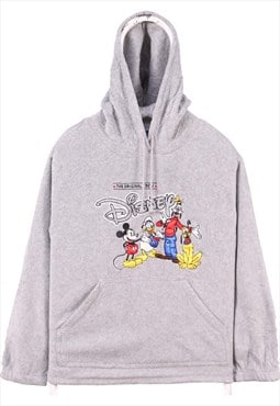 Vintage 90's Disney Hoodie Spellout Logo Fleece