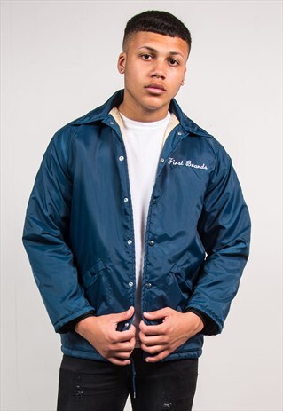 VINTAGE COACH JACKET WARM SHEARLING INNER