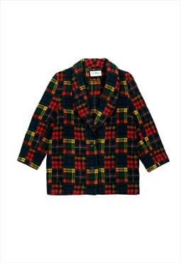 Vintage 1970s L.L Bean check coat