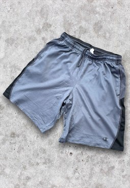 Vintage Champion Shorts Sports Grey Large
