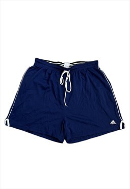 Adidas blue vintage sport shorts 