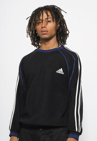 VINTAGE ADIDAS CREW NECK FLEECE