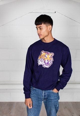 VINTAGE CHAMPION TIGER LOGO UNISEX SWEATSHIRT