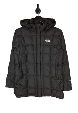 Women's The North Face 550 Puffer Jacket Black Size S/P UK 8