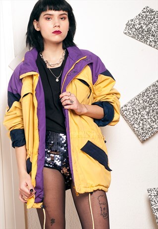 90S VINTAGE WINDBREAKER JACKET