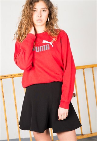 VINTAGE 90'S PUMA SWEATSHIRT / S0683