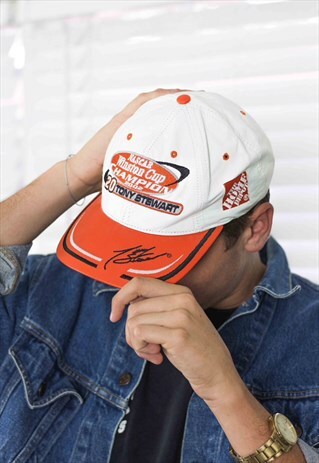 VINTAGE NASCAR BASEBALL CAP HAT LOGO 90S X 4