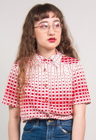 VINTAGE 70'S SHORT SLEEVE SHIRT