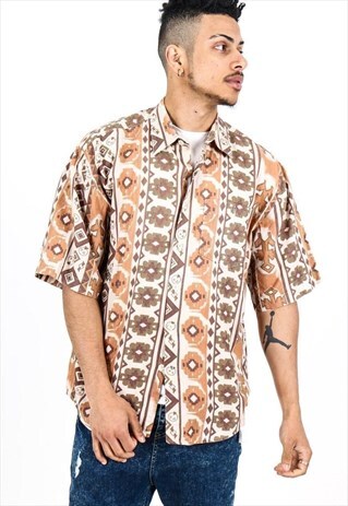 VINTAGE PATTERNED SHIRT S352