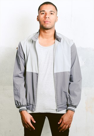VINTAGE MONOCHROME BOMBER JACKET