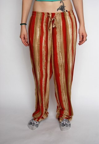 VINTAGE LOUD PRINT FESTIVAL TROUSERS