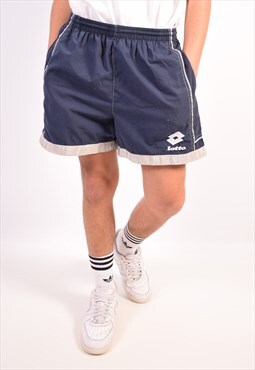 Vintage Lotto Swimming Shorts Navy Blue