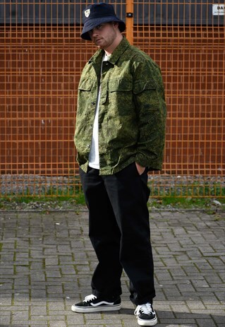 DIGITAL CAMO TACTICAL JACKET