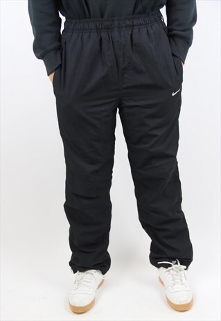 VINTAGE NIKE BLACK TRACKSUIT BOTTOMS