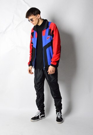 VINTAGE 90S COLOUR BLOCK PUMA TRACK JACKET