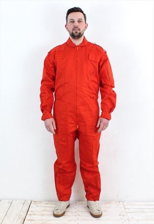 Pereiramar Men L Jumpsuit Boilersuit Overalls Utility Orange