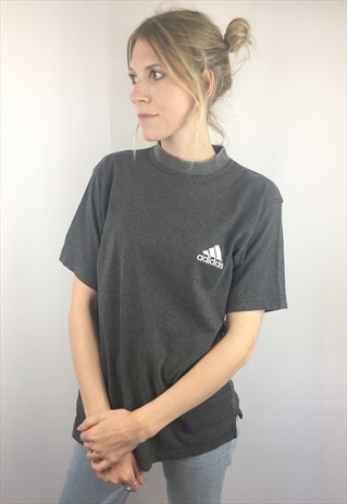 VINTAGE ADIDAS GREY T-SHIRT