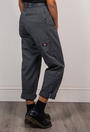 90'S VINTAGE DICKIES HIGH WAIST TAPERED REWORK TROUSERS