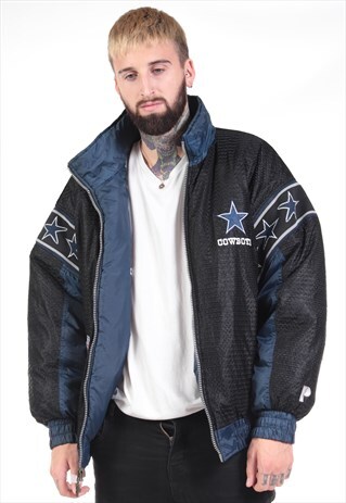 VINTAGE REVERSIBLE DALLAS COWBOYS PRO PLAYER JACKET
