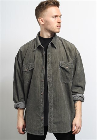VINTAGE CORDUROY CORD SHIRT