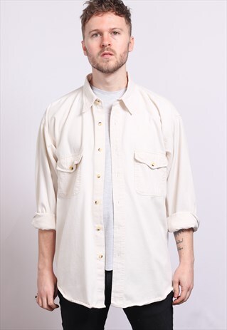 VINTAGE COTTON SHIRT CREAM