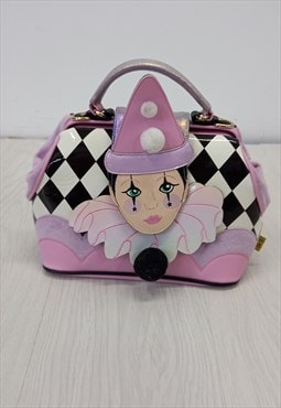 Jester Be You Grab Bag Pink Circus Clown Harlequin 