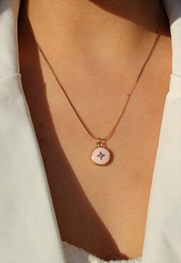 Reworked Louis Vuitton  Pendant - Necklace 