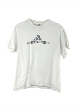 Vintage Adidas Basic T-Shirt in white S