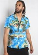Vintage Hawaiian Crazy Patterned Shirt Multi