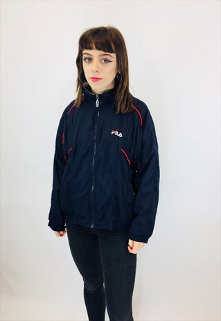 VINTAGE 80S FILA SHELL JACKET