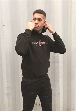 ARL ESSENTIALS - ROSE BLACK HOODIE