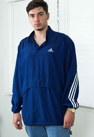 VINTAGE ADIDAS JACKET LOGO 90S XL 10.2