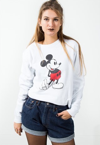VINTAGE 90S STYLE DISNEY SWEATSHIRT / S1963