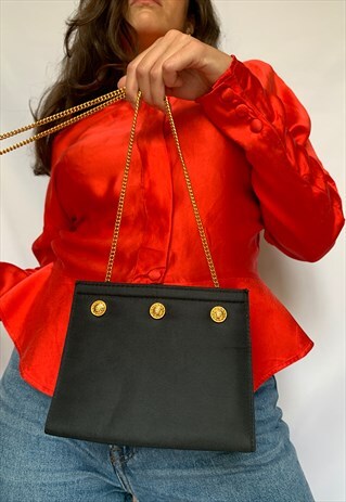 VINTAGE 90S BLUE CROSS BODY MINI BAG