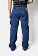 Y2K ARMANI JEANS BLUE PANTS FOR MEN VINTAGE DEADSTOCK 2000S