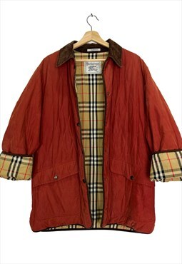 Burberry vintage waterproof terracotta jacket. Size XL