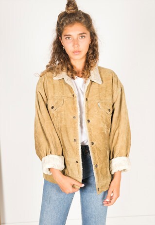VINTAGE 80S LEVIS WINTER SHEEPSKIN JACKET / R1201C105