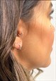 Tiny Small Hoop Earrings in Sterling Silver 925