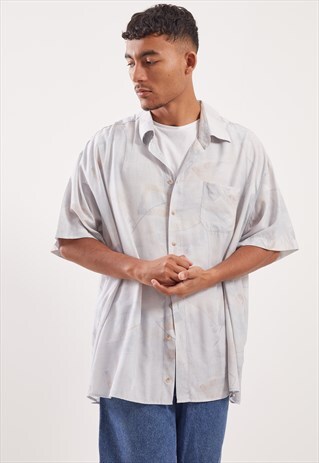 VINTAGE PATTERNED FESTIVAL SHORT SLEEVE SHIRT