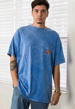 VINTAGE POLO RALPH LAUREN T-SHIRT LOGO 90S XL 8.8