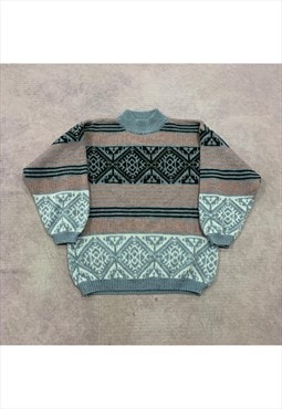 Vintage Knitted Jumper Women's M