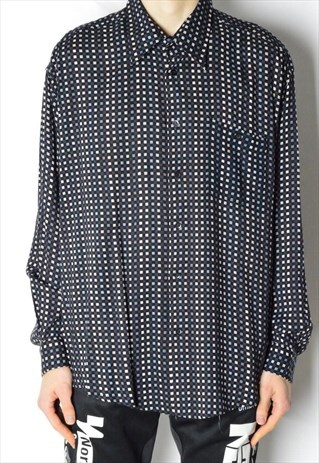 VINTAGE 90S CHECK LONG SLEEVE SHIRT