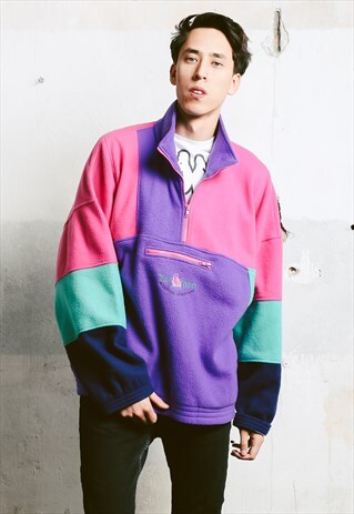 VINTAGE 80S BOLD FLEECE SWEATSHIRT