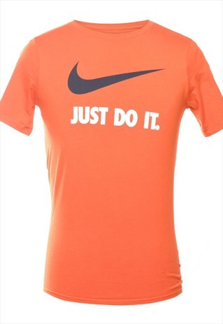 NIKE JUST DO IT PRINTED T-SHIRT - S