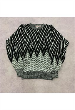 Vintage Knitted Jumper Men's XL