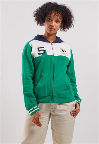 VINTAGE RALPH LAUREN ZIP-UP HOODIE