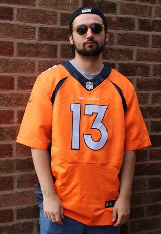 VINTAGE NIKE DENVER BRONCOS NFL AMERICAN FOOTBALL JERSEY
