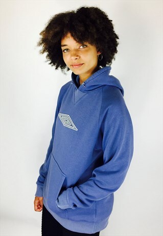UMBRO PASTEL BLUE HOODIE
